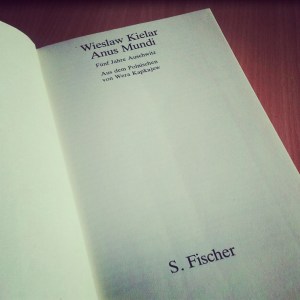 Wiesław Kielar – Anus Mundi